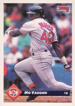 #429 Mo Vaughn - Boston Red Sox - 1993 Donruss Baseball
