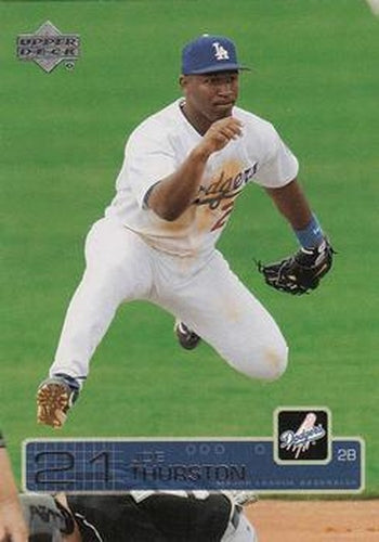 #429 Joe Thurston - Los Angeles Dodgers - 2003 Upper Deck Baseball