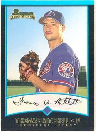 #429 Thomas Mitchell - Montreal Expos - 2001 Bowman Baseball
