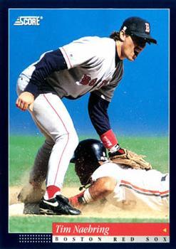 #429 Tim Naehring - Boston Red Sox -1994 Score Baseball