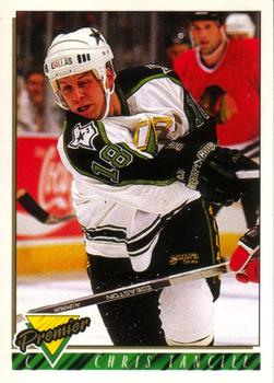 #429 Chris Tancill - Dallas Stars - 1993-94 O-Pee-Chee Premier Hockey