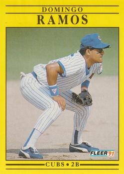 #429 Domingo Ramos - Chicago Cubs - 1991 Fleer Baseball
