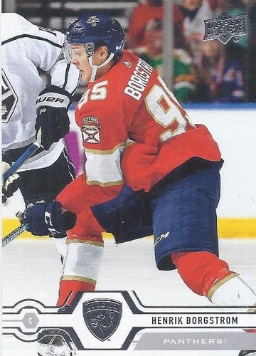 #42 Henrik Borgstrom - Florida Panthers - 2019-20 Upper Deck Hockey