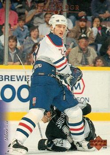 #42 Jiri Slegr - Edmonton Oilers - 1995-96 Upper Deck Hockey