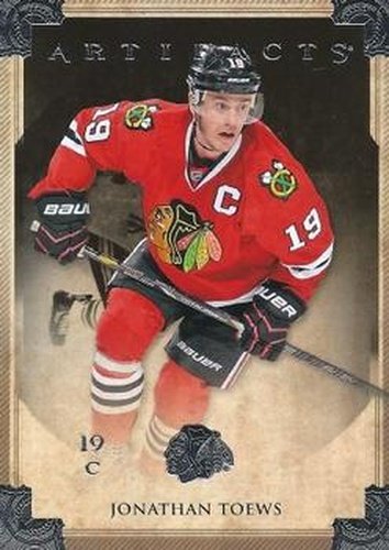 #42 Jonathan Toews - Chicago Blackhawks - 2013-14 Upper Deck Artifacts Hockey