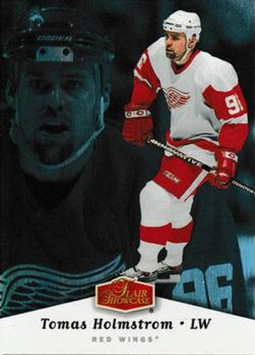 #42 Tomas Holmstrom - Detroit Red Wings - 2006-07 Flair Showcase Hockey