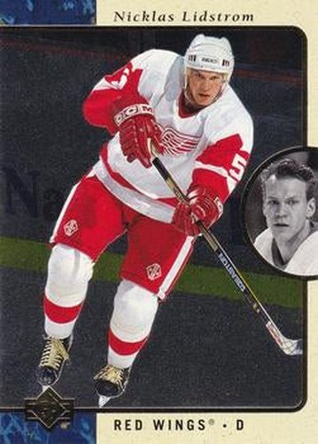 #42 Nicklas Lidstrom - Detroit Red Wings - 1995-96 SP Hockey