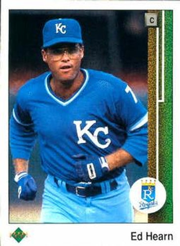 #42 Ed Hearn - Kansas City Royals - 1989 Upper Deck Baseball