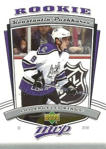 #342 Konstantin Pushkarev - Los Angeles Kings - 2006-07 Upper Deck MVP Hockey