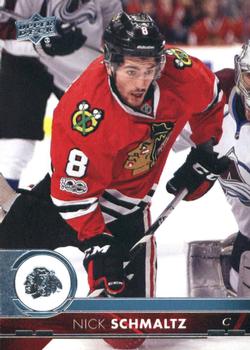 #42 Nick Schmaltz - Chicago Blackhawks - 2017-18 Upper Deck Hockey