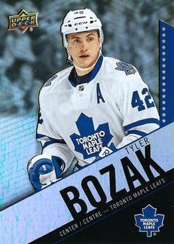 #42 Tyler Bozak - Toronto Maple Leafs - 2015-16 Upper Deck Tim Hortons Hockey