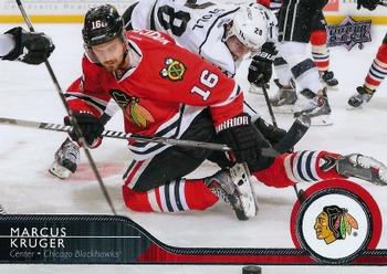 #42 Marcus Kruger - Chicago Blackhawks - 2014-15 Upper Deck Hockey
