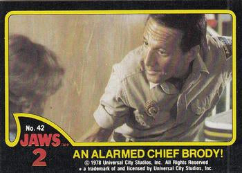 #42 An Alarmed Chief Brody - 1978 Jaws 2