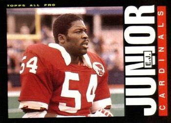 #142 E.J. Junior - St. Louis Cardinals - 1985 Topps Football