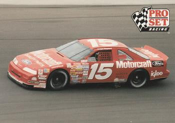 #42 Morgan Shepherd's Car - Bud Moore Engineering - 1991 Pro Set Racing