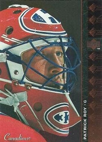 #SP-42 Patrick Roy - Montreal Canadiens - 1994-95 Upper Deck Hockey - SP