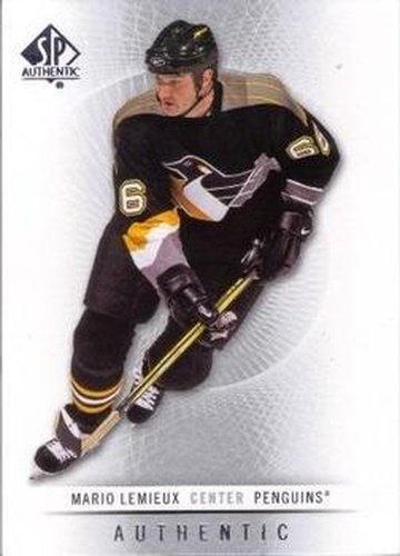 #42 Mario Lemieux - Pittsburgh Penguins - 2012-13 SP Authentic Hockey