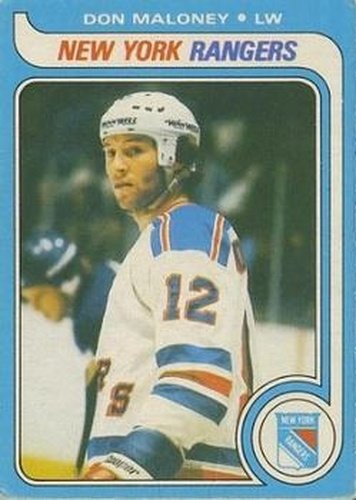 #42 Don Maloney - New York Rangers - 1979-80 O-Pee-Chee Hockey