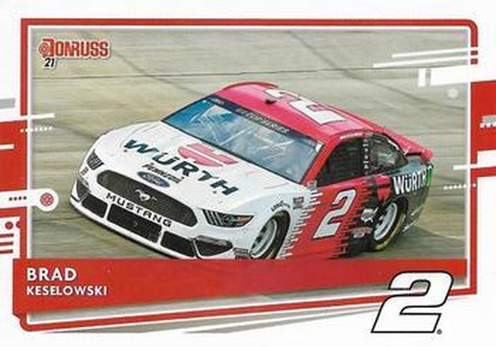 #42 Brad Keselowski - Team Penske - 2021 Donruss Racing