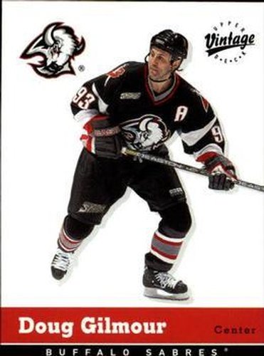#42 Doug Gilmour - Buffalo Sabres - 2000-01 Upper Deck Vintage Hockey