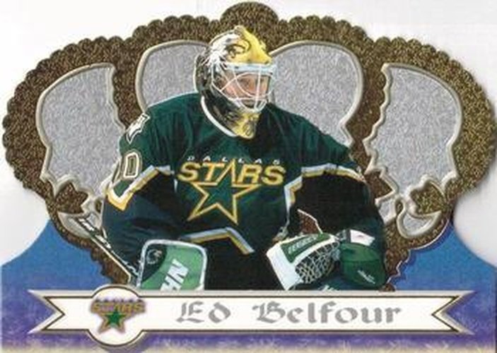 #42 Ed Belfour - Dallas Stars - 1999-00 Pacific Crown Royale Hockey