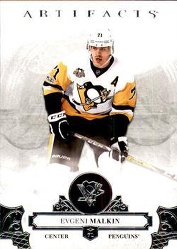 #42 Evgeni Malkin - Pittsburgh Penguins - 2017-18 Upper Deck Artifacts Hockey