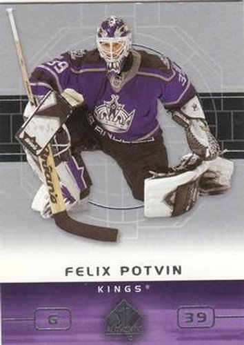 #42 Felix Potvin - Los Angeles Kings - 2002-03 SP Authentic Hockey