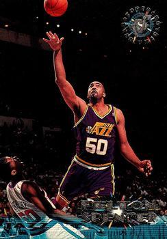 #42 Felton Spencer - Utah Jazz - 1995-96 Stadium Club Basketball