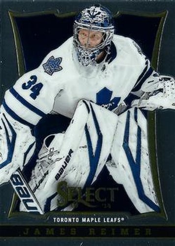 #42 James Reimer - Toronto Maple Leafs - 2013-14 Panini Select Hockey