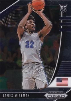 #42 James Wiseman - Memphis Tigers - 2020 Panini Prizm Draft Picks Collegiate Basketball
