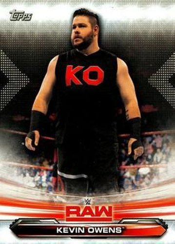 #42 Kevin Owens - 2019 Topps WWE RAW Wrestling