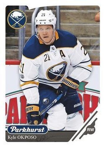 #42 Kyle Okposo - Buffalo Sabres - 2018-19 Parkhurst Hockey