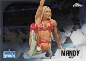 #42 Mandy Rose - 2020 Topps WWE Chrome Wrestling