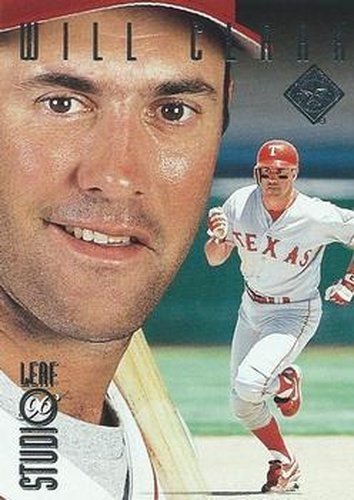 #42 Will Clark - Texas Rangers - 1996 Studio Baseball