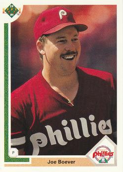 #430 Joe Boever - Philadelphia Phillies - 1991 Upper Deck Baseball