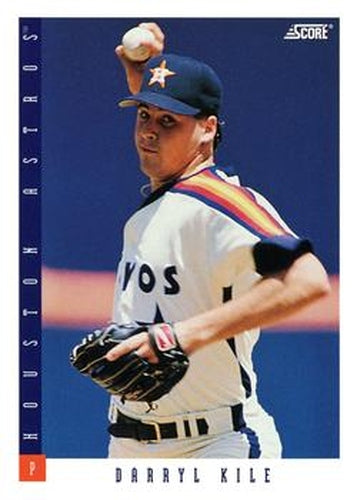 #430 Darryl Kile - Houston Astros - 1993 Score Baseball