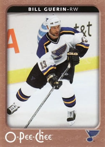 #430 Bill Guerin - St. Louis Blues - 2006-07 O-Pee-Chee Hockey