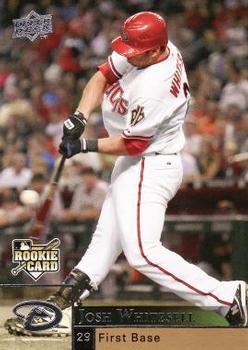 #430 Josh Whitesell - Arizona Diamondbacks - 2009 Upper Deck Baseball