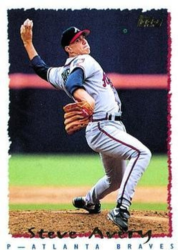 #430 Steve Avery - Atlanta Braves - 1995 Topps Baseball