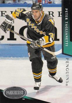 #430 Peter Taglianetti - Pittsburgh Penguins - 1993-94 Parkhurst Hockey