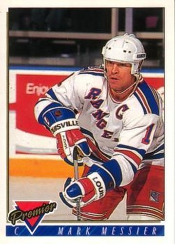 #430 Mark Messier - New York Rangers - 1993-94 O-Pee-Chee Premier Hockey