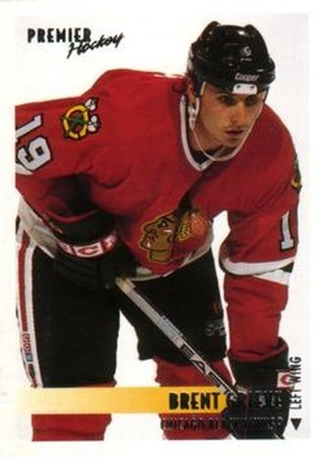 #431 Brent Grieve - Chicago Blackhawks - 1994-95 O-Pee-Chee Premier Hockey