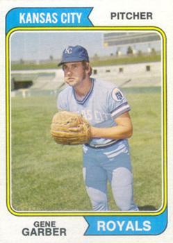#431 Gene Garber - Kansas City Royals - 1974 Topps Baseball