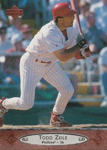 #431 Todd Zeile - Philadelphia Phillies - 1996 Upper Deck Baseball