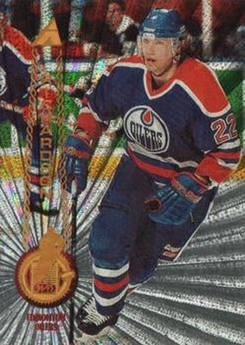 #431 Luke Richardson - Edmonton Oilers - 1994-95 Pinnacle Hockey - Rink Collection