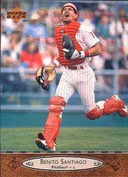 #432 Benito Santiago - Philadelphia Phillies - 1996 Upper Deck Baseball