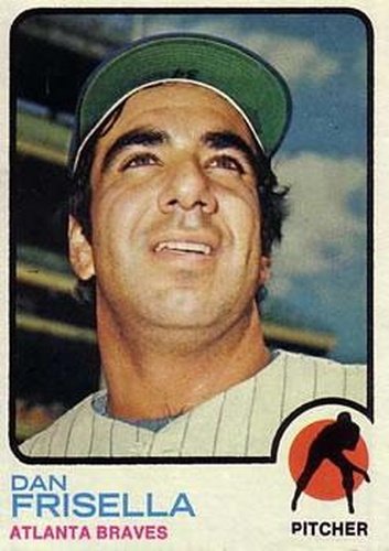 #432 Dan Frisella - Atlanta Braves - 1973 Topps Baseball