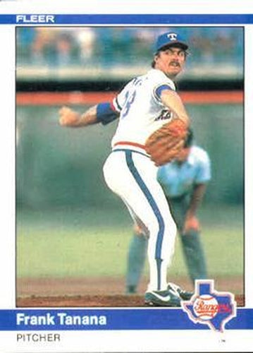 #432 Frank Tanana - Texas Rangers - 1984 Fleer Baseball