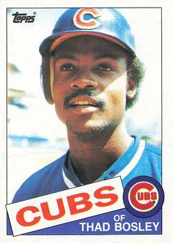 #432 Thad Bosley - Chicago Cubs - 1985 Topps Baseball