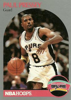 #432 Paul Pressey - San Antonio Spurs - 1990-91 Hoops Basketball